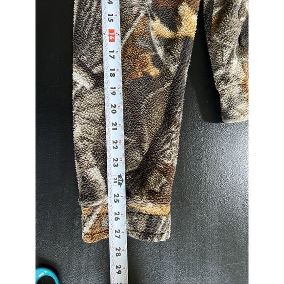 ROG Renegade Outdoor Gear Full Zip Jacket Mens Large Camo Windstopper Fleece - Picture 13 of 13